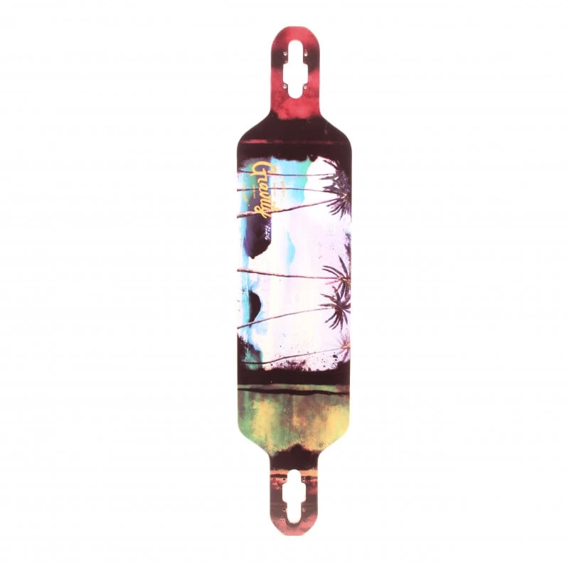 Gravity Pop Barrel 41" Drop Through Longboard Deck - Afbeelding 4