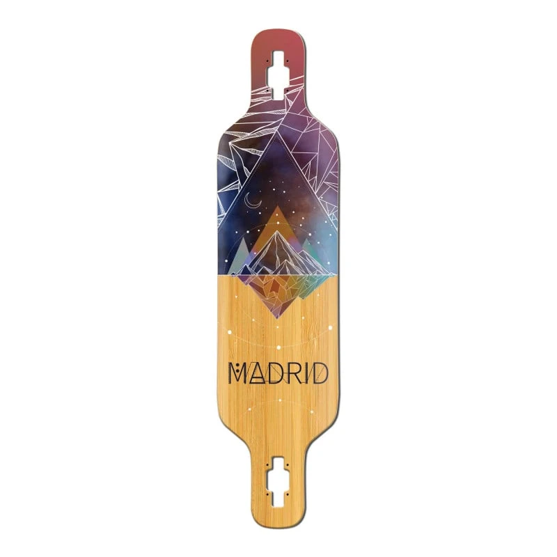 Madrid Space Mountain 40" Drop Through Longboard Deck - Afbeelding 2
