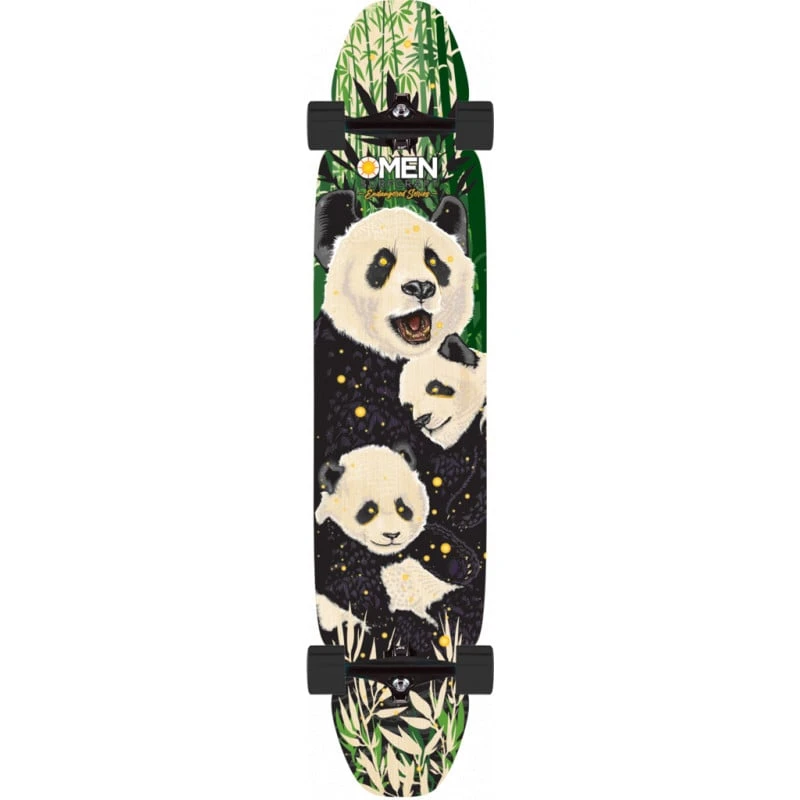 Omen Panda Dancer 48" Longboard Complete - Afbeelding 3