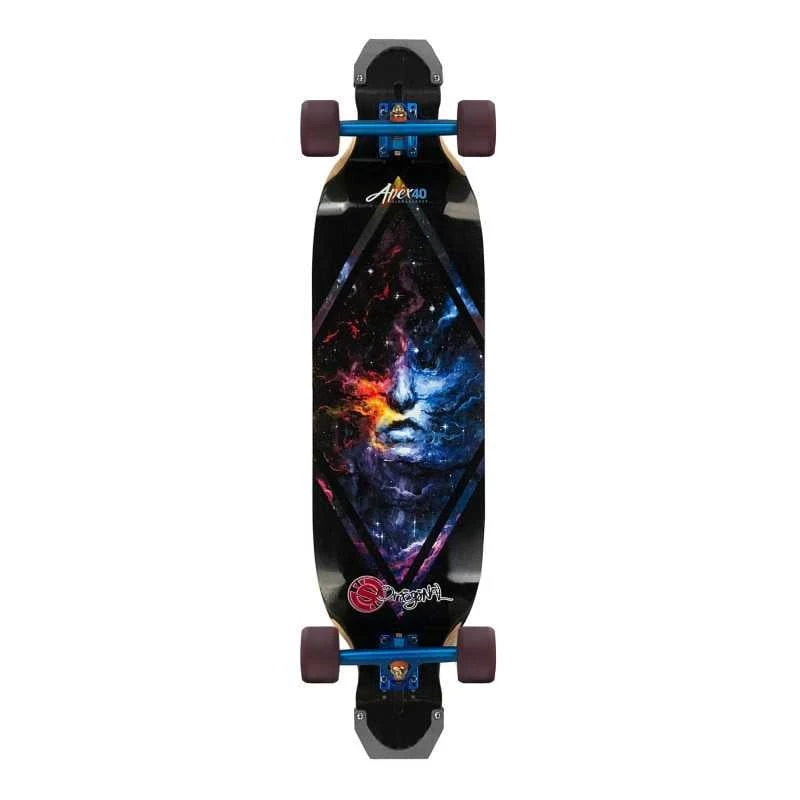 Original Apex 40 Diamond Drop "Face" Longboard Complete