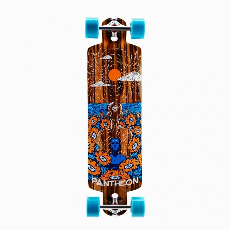 Pantheon Trip 33" Paris 88 Wheels Longboard Complete - Afbeelding 2