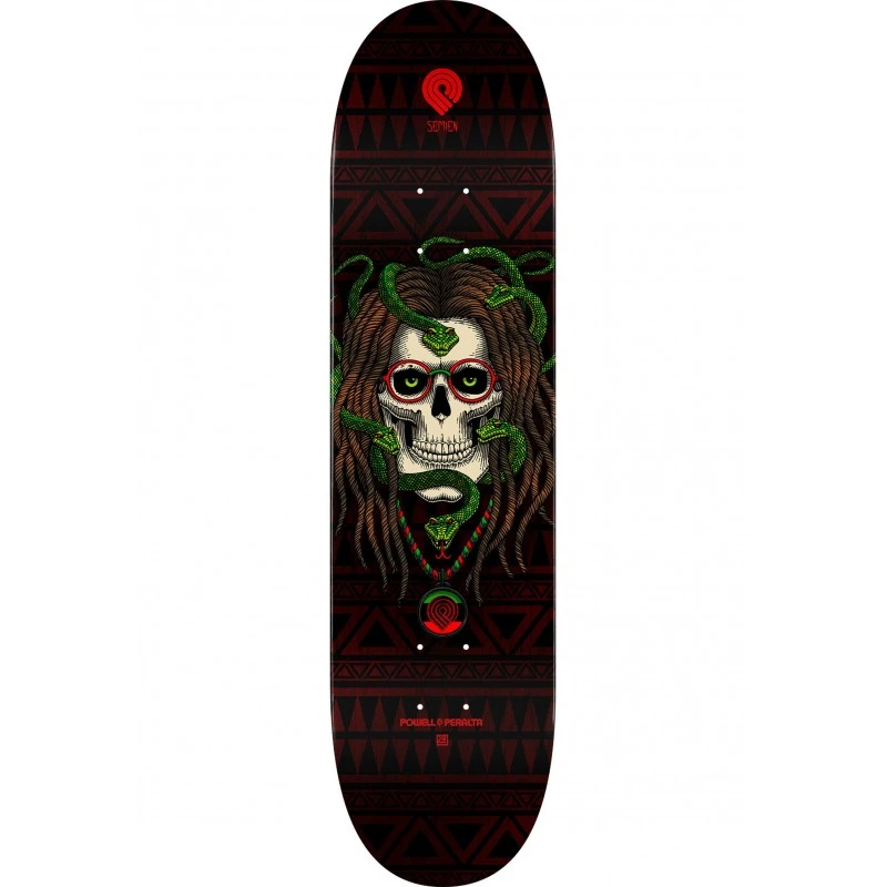 Powell Peralta Powell-Peralta Flight Spencer Semien Skull 8.25" Skateboard Deck