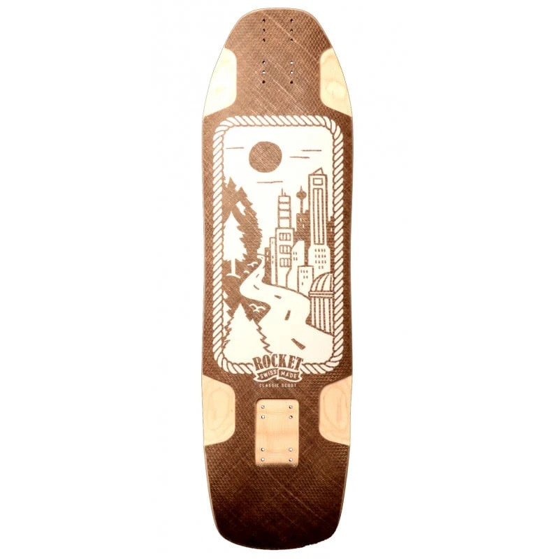 Rocket Classic Scout 32.5" Longboard Deck - Afbeelding 4